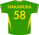 58番　NAKAMURA