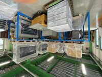 467 出荷前製品を収納するための逆ネスラック ジャパンクリーンプラント（株）