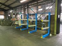 475 ベアリングの材料である長尺丸鋼を保管するためのバーラック　A社