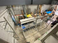488 工具や足場・電線等の建設資材を荷姿に合わせて保管するラック A社