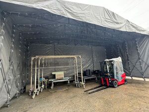 460 雨天時にも使用出来る荷捌き場が欲しい A社