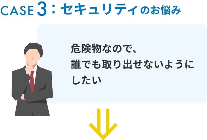 セキュリティのお悩みの解決例1