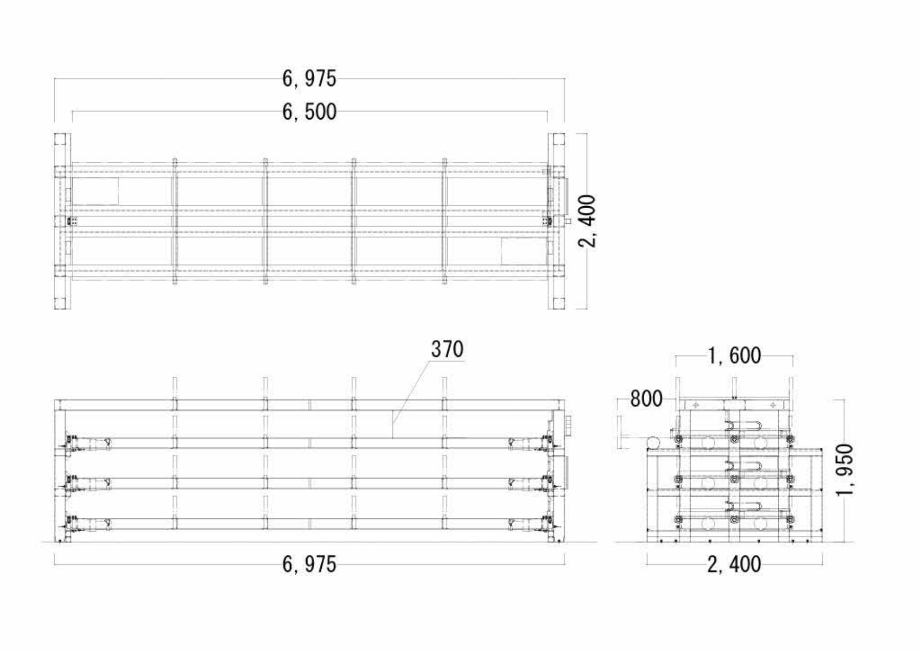 GS3000の仕様図